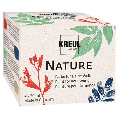 Artikelbild für KREUL Nature Bastelfarben-Set farbsortiert, 4 St., Artikelnummer 115267