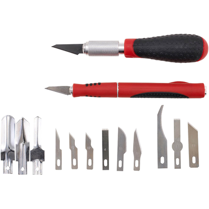 Artikelbild 3 für Werkzeyt Bastelmesser-Set rot, 1 St., Artikelnummer 407367