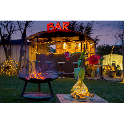 Artikelbild 9 für Idena 80er weiße LED Lichterkette grün 16,0 m, 1 St., Artikelnummer 105209