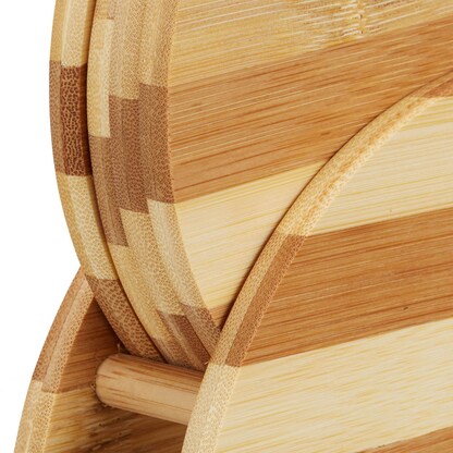 Artikelbild 6 für relaxdays Frühstücksbretter braun 25,0 x 18,0 cm 4-tlg., 4 St., Artikelnummer 471547