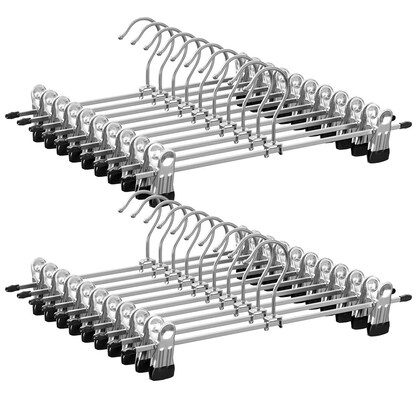 Artikelbild für SONGMICS Kleiderbügel silber, 20 St., Artikelnummer 291516