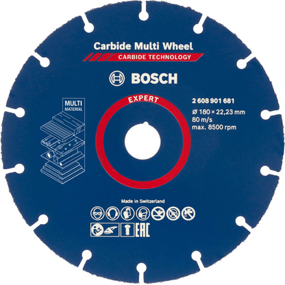 Artikelbild für BOSCH Trennscheiben EXPERT Carbide Multi Wheel, 1 St., Artikelnummer 489699