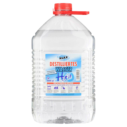 Artikelbild für KLAX® Destilliertes Wasser 5 l, Artikelnummer 365329