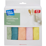 Artikelbild 1 für flink & sauber Mikrofasertücher Polyester 60 °C waschbar, 5 St., Artikelnummer 212904