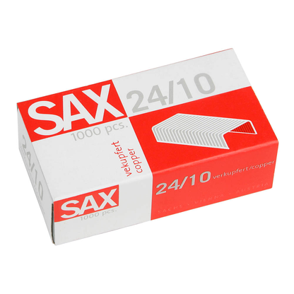 Artikelbild für sax design Heftklammern 24/10, 1.000 St., Artikelnummer 609729