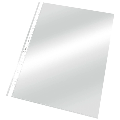 Artikelbild 8 für VON LEITZ Prospekthüllen DIN A4 glasklar glatt, 100 St., Artikelnummer 635439