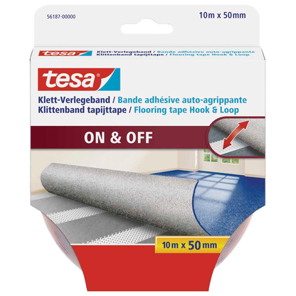 Artikelbild 2 für tesa Klettband ON & OFF® weiß, 1 Rolle, Artikelnummer 723967
