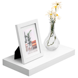 Artikelbild 1 für VASAGLE Wandregal weiß 40,0 x 20,0 x 3,8 cm, 1 St., Artikelnummer 759637