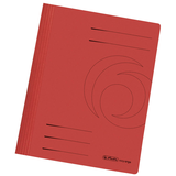 Artikelbild 1 für herlitz Schnellhefter easy orga Karton rot DIN A4, 10 St., Artikelnummer 369102