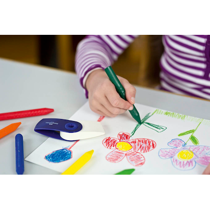 Artikelbild 3 für FABER-CASTELL Jumbo Wachsmalstifte farbsortiert, 12 St., Artikelnummer 331546