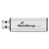 Artikelbild 1 für MediaRange USB-Stick schwarz, silber 256 GB, 1 St., Artikelnummer 435572