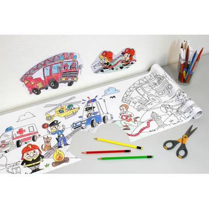 Artikelbild 4 für inFO Malrolle Lebensretter 80 g/qm, 30,0 cm x 4,0 m, Artikelnummer 510045