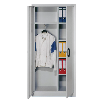 Artikelbild für CP Stahlschrank C 2000 Acurado 9260-30 S10098 lichtgrau 4 Fachböden 93,0 x 40,0 x 195,0 cm, aufgebaut, 1 St., Artikelnummer 404913