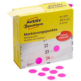 Artikelbild 1 für AVERY Zweckform Klebepunkte 3850 magenta Ø 10,0 mm, 800 St., Artikelnummer 416103