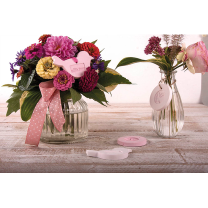 Artikelbild 2 für Rayher Deko-Anhänger Raysin Deko-Anhänger pink, Artikelnummer 851321