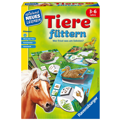 Artikelbild für Ravensburger Tiere füttern Brettspiel, 1 St., Artikelnummer 475531