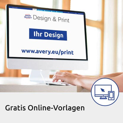 Artikelbild 9 für AVERY Zweckform Namensetiketten J4882-20 weiß 85,0 x 50,0 mm, 20 Blatt, Artikelnummer 255584