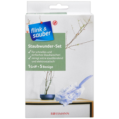 Artikelbild für flink & sauber Staubfangtücher Mikrofaser, 1 Set, Artikelnummer 539603