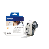 Artikelbild 1 für brother Etikettenrolle für Etikettendrucker DK11218 weiß, Ø 24,0 mm, 1 x 1.000 Etiketten, Artikelnummer 557017
