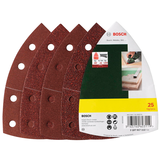 Artikelbild 1 für BOSCH Schleifblatt-Set 25-teilig, 1 Set, Artikelnummer 127668