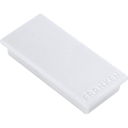 Artikelbild 2 für FRANKEN Haftmagnet Magnet weiß, Kunststoff 2,3 x 5,0 cm, 10 St., Artikelnummer 530699