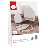 Artikelbild 1 für Rayher Betongießen-Set Betonhäuschen grau, Artikelnummer 851168