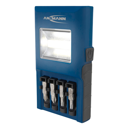 Artikelbild 2 für ANSMANN WL180B Bithalter LED Werkstattlampe blau 12,5 cm, 1 St., Artikelnummer 532919