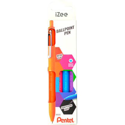 Artikelbild für Pentel Kugelschreiber iZee BX470 farbsortiert, Schreibfarbe: farbsortiert, 4 St., Artikelnummer 860912