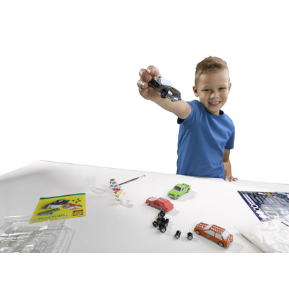 Artikelbild 11 für SES Creative® Gipsgießen-Set Autos mehrfarbig, Artikelnummer 110526