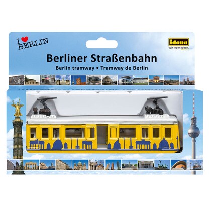 Artikelbild 3 für Idena Berliner Straßenbahn C83-95267WB Spielzeugstraßenbahn, Artikelnummer 141038