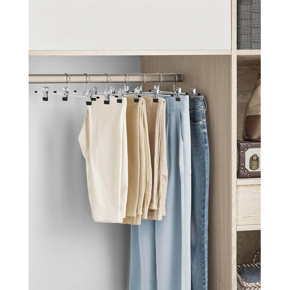 Artikelbild 2 für SONGMICS Kleiderbügel silber, 20 St., Artikelnummer 291516