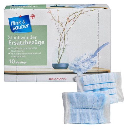 Artikelbild für flink & sauber Staubfangtücher Mikrofaser, 10 St., Artikelnummer 539447