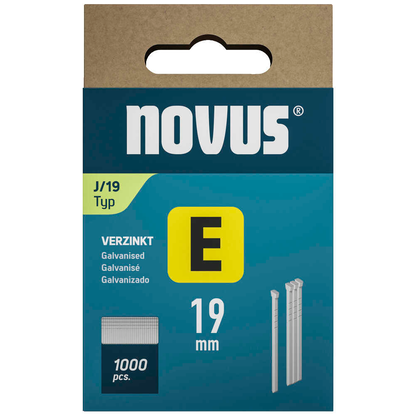 Artikelbild für novus Tackerklammern Nägel 19 mm, 1.000 St., Artikelnummer 712283