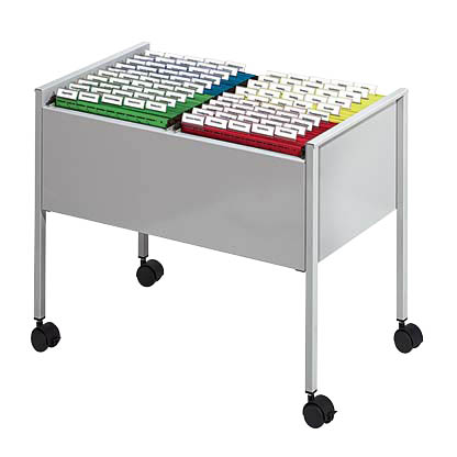 Artikelbild 4 für DURABLE Hängemappenwagen Quer-Registratur grau für bis zu 100 Hängemappen, Artikelnummer 468249