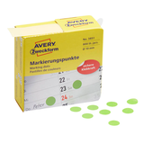 Artikelbild 1 für AVERY Zweckform Klebepunkte 3851 grün Ø 10,0 mm, 800 St., Artikelnummer 416154