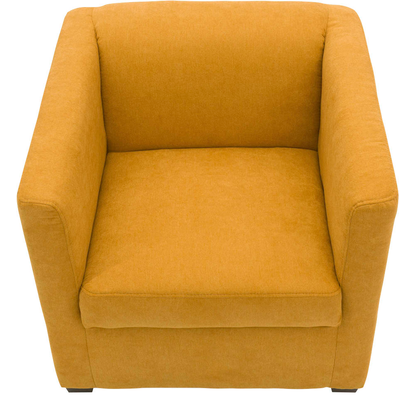 Artikelbild 3 für DOMO Collection Sessel BOB dunkelgelb schwarz Stoff 72,0 cm 75,0 cm, 1 St., Artikelnummer 764502