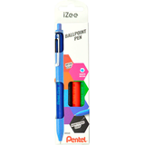 Artikelbild 1 für Pentel Kugelschreiber iZee BX470 farbsortiert, Schreibfarbe: farbsortiert, 4 St., Artikelnummer 860922