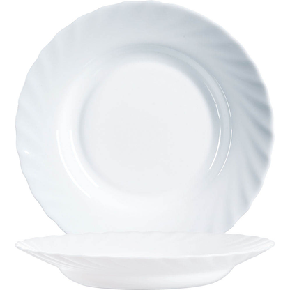 Artikelbild 2 für ARCOROC Suppenteller Trianon White weiß Ø 22,5 cm, 6 St., Artikelnummer 977344