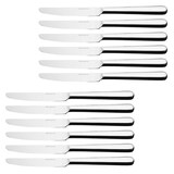 Artikelbild 1 für HEPP Messer Carlton silber, 12 St., Artikelnummer 993681