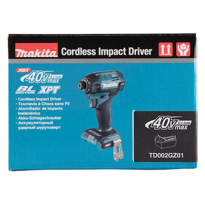 Artikelbild 8 für makita TD002GZ01 Akku-Schlagschrauber 40,0 V max., ohne Akku, Artikelnummer 305316