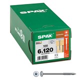 Artikelbild 1 für SPAX® Holzbauschrauben T30 Tellerkopf WIROX 0251010601205 6 mm x 120 mm, 100 St., Artikelnummer 397218