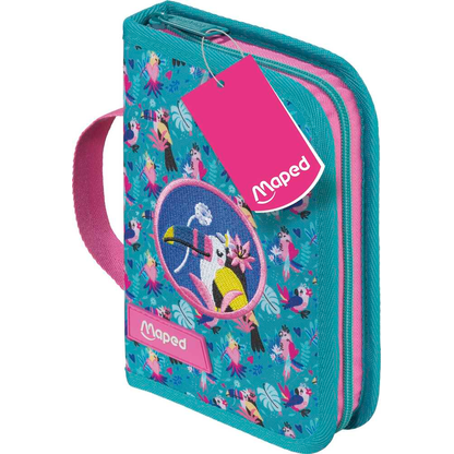 Artikelbild 2 für maped Federmäppchen befüllt TUKAN Tukan 31-teilig, 20,5 x 13,5 cm, Artikelnummer 798118