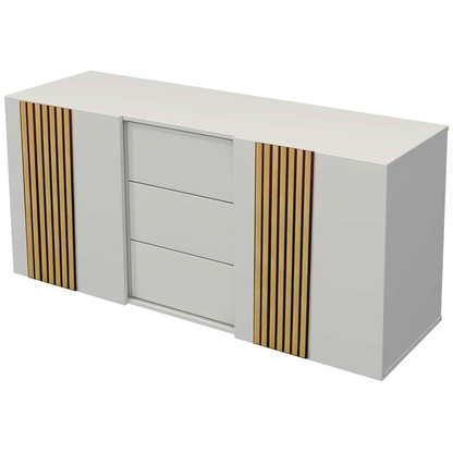 Artikelbild für Kerkmann Sideboard Oxford, 13005036 weiß 160,0 x 50,0 x 74,0 cm, 1 St., Artikelnummer 802779