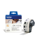 Artikelbild 1 für brother Etikettenrolle für Etikettendrucker DK11219 weiß, Ø 12,0 mm, 1 x 1.200 Etiketten, Artikelnummer 557033