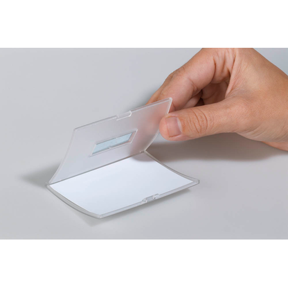 Artikelbild 4 für DURABLE Click Fold Namensschilder mit Clip 9,0 x 5,4 cm, 25 St., Artikelnummer 136564