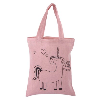 Artikelbild für Rayher Stofftasche Stoff rosa 53984258, Artikelnummer 204187
