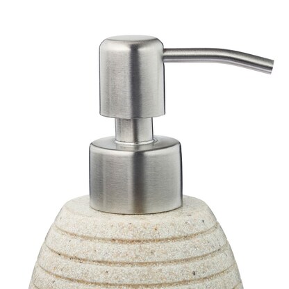 Artikelbild 5 für relaxdays Seifenspender 10031053_778 beige Polyresin 300,0 ml, 1 St., Artikelnummer 644561
