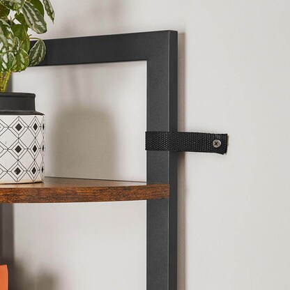 Artikelbild 8 für VASAGLE Eckregal braun, schwarz 30,0 x 30,0 x 150,0 cm, 1 St., Artikelnummer 290118