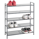 Artikelbild 1 für HAKU Möbel Schuhregal anthrazit 73,0 x 25,0 x 90,0 cm, 1 St., Artikelnummer 591473