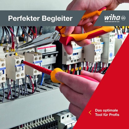 Artikelbild 6 für Wiha Zangen-Set Professional electric 26852, Länge: 35,3 cm, 3-tlg., 1 Set, Artikelnummer 716801